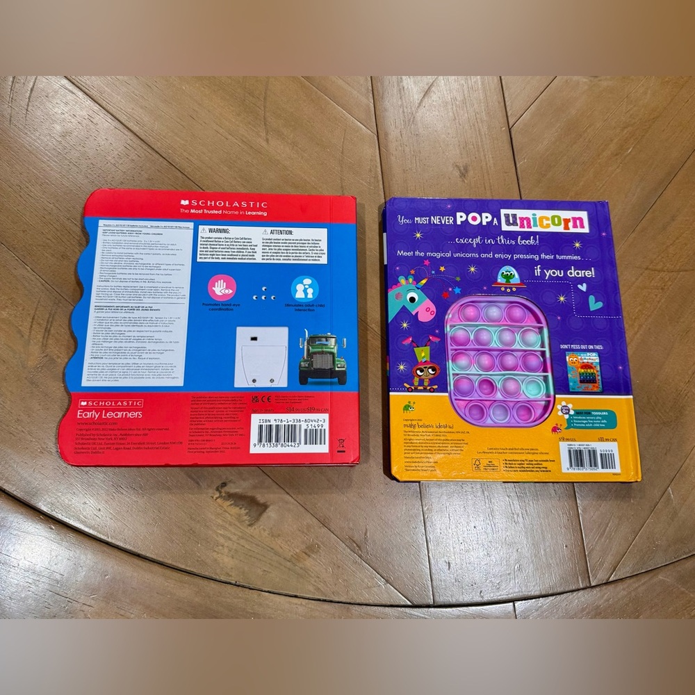 2 kids learning and play books - Picture 3 of 4